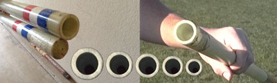 uniform diameter vaulting poles