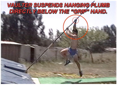 metal pole vault